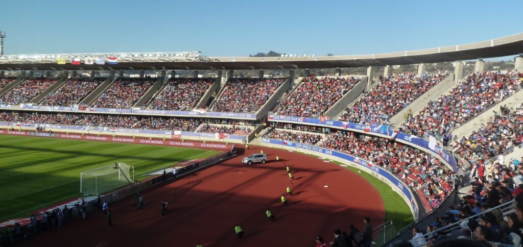 Estadio. La Serena contra Coquimbo Unido Liga