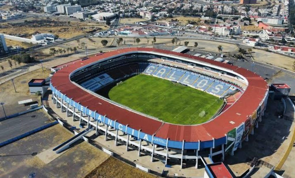 Estadio. Querétaro contra León