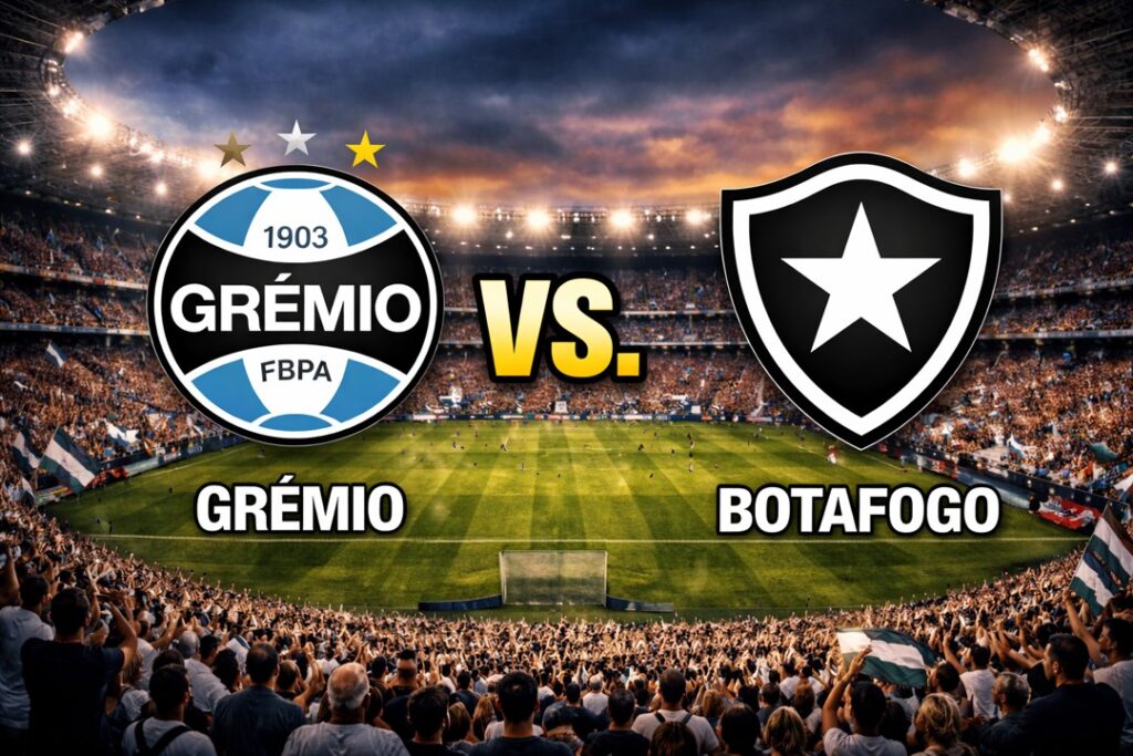 Grêmio contra Botafogo