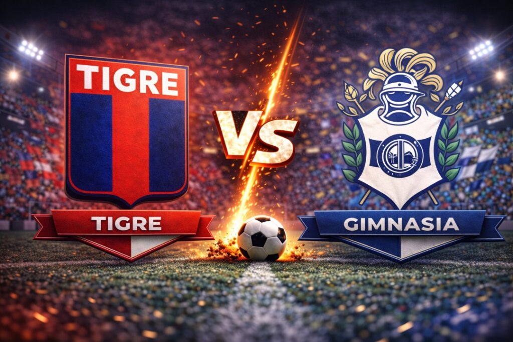 Tigre contra Gimnasia y Esgrima La Plata