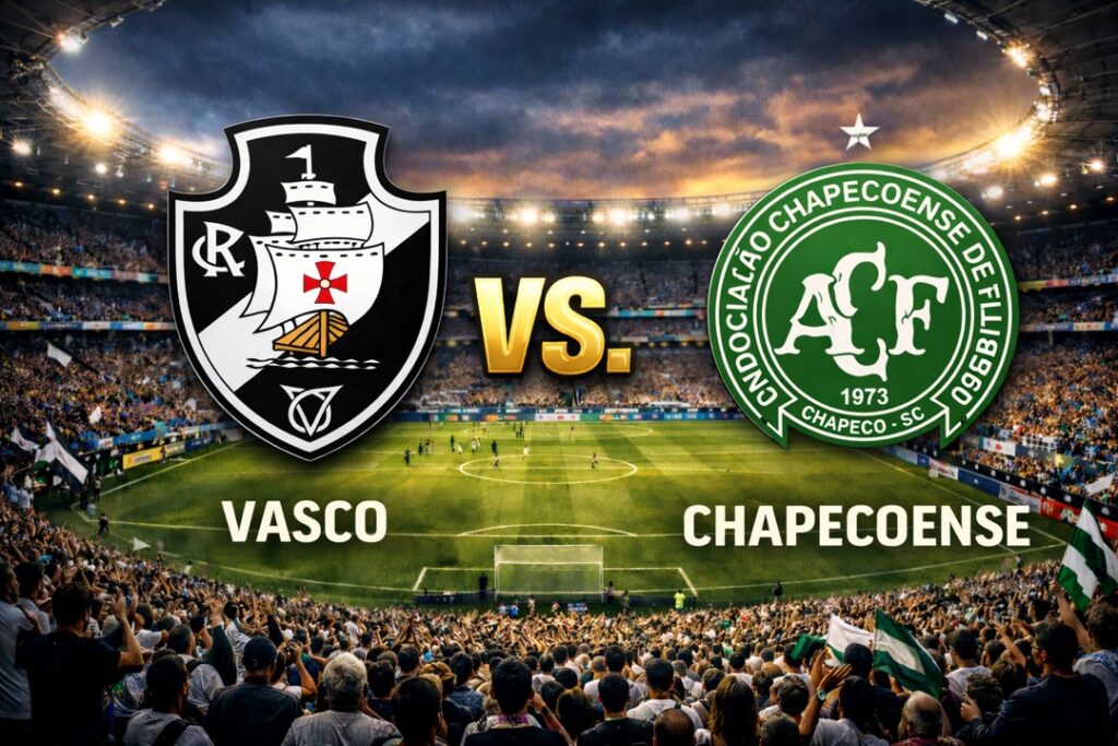 Vasco da Gama contra Chapecoense 