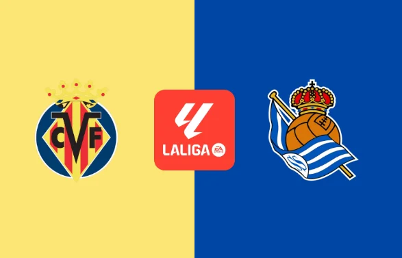 Escudos Villarreal contra Real Sociedad