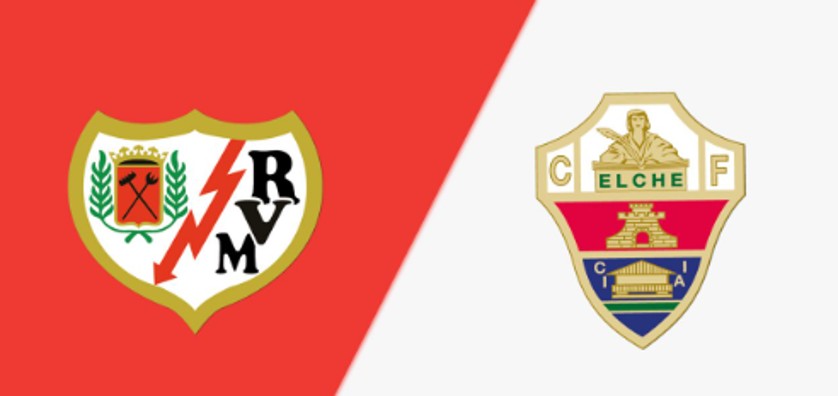 Rayo Vallecano contra Elche