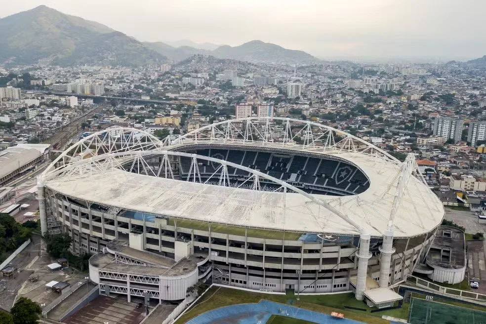 Estadio. Botafogo contra Coritiba