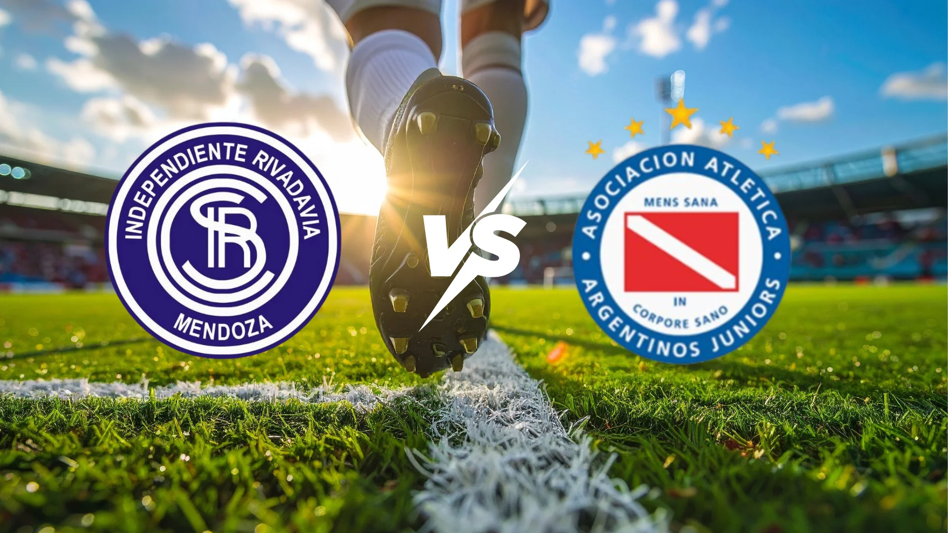 Independiente Rivadavia contra Argentinos Juniors