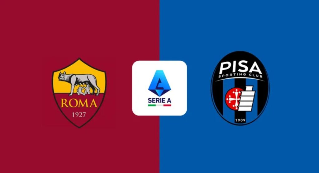 Roma contra Pisa - Serie A, 10 de abril de 2026