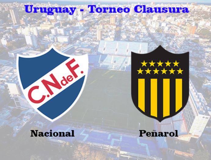 Nacional contra Peñarol - Liga Uruguay - 30 de Noviembre 2025