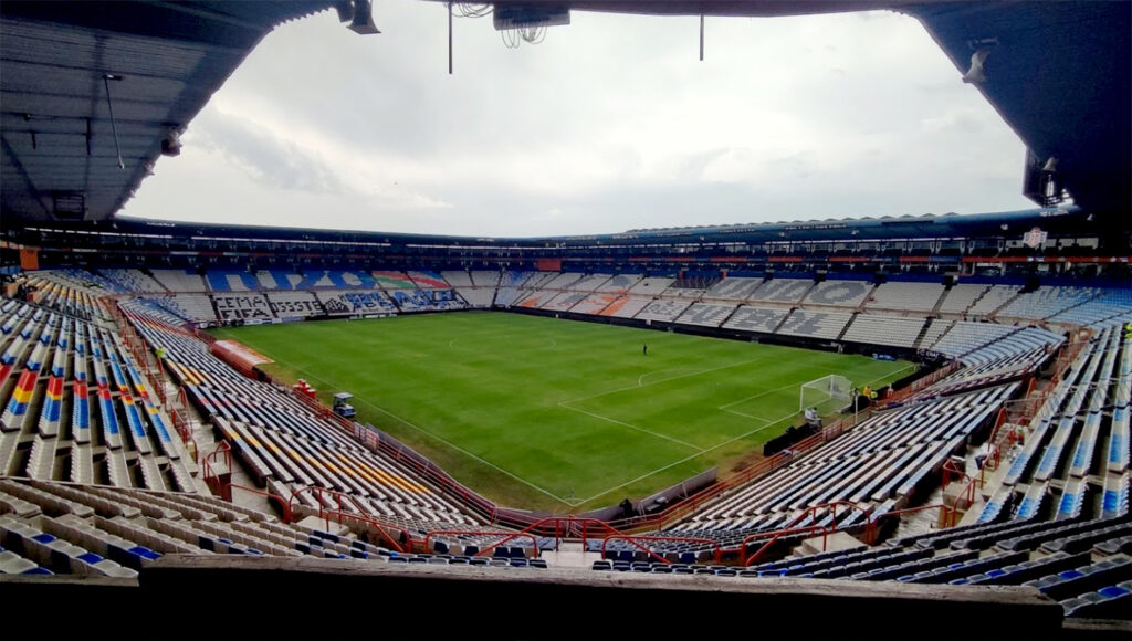 Estadio. Pachuca contra América