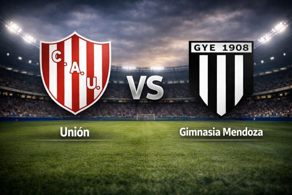 Unión contra Gimnasia Mendoza