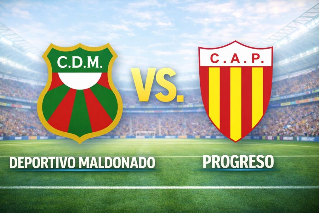 Deportivo Maldonado contra Progreso