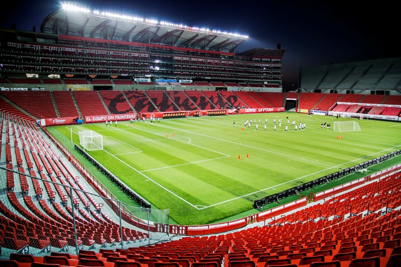 Estadio. Tijuana contra Puebla