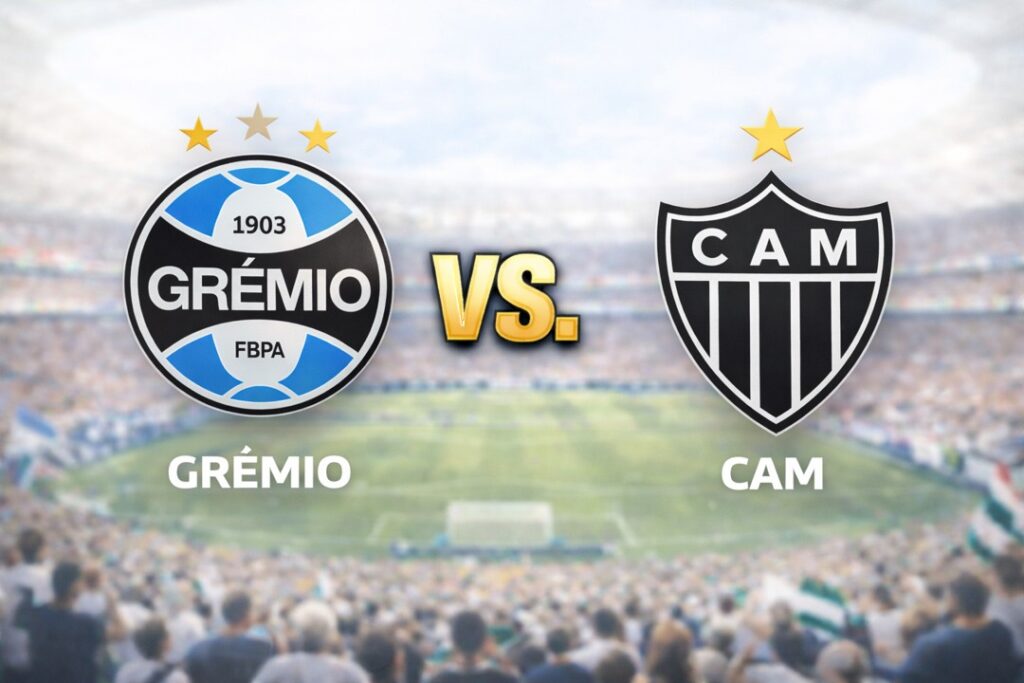 Grêmio contra Atlético Mineiro