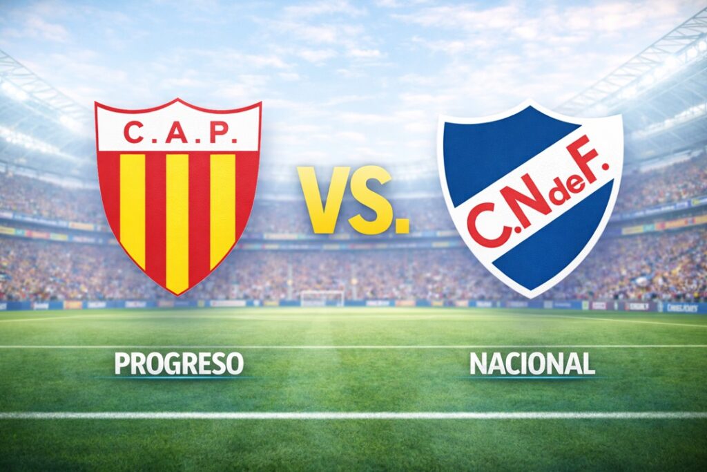 Progreso contra Nacional