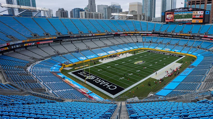 Estadio. Charlotte contra Philadelphia
